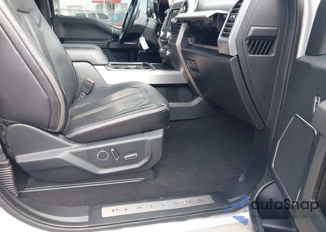 2019 Ford F-250 Platinum z USA, uszkodzony, nr VIN 1FT7W2BT7KEG65807